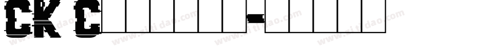 CK Cracked字体转换